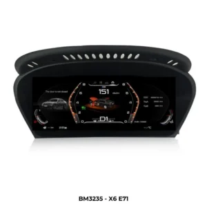 BMW X6 LCD dashboard