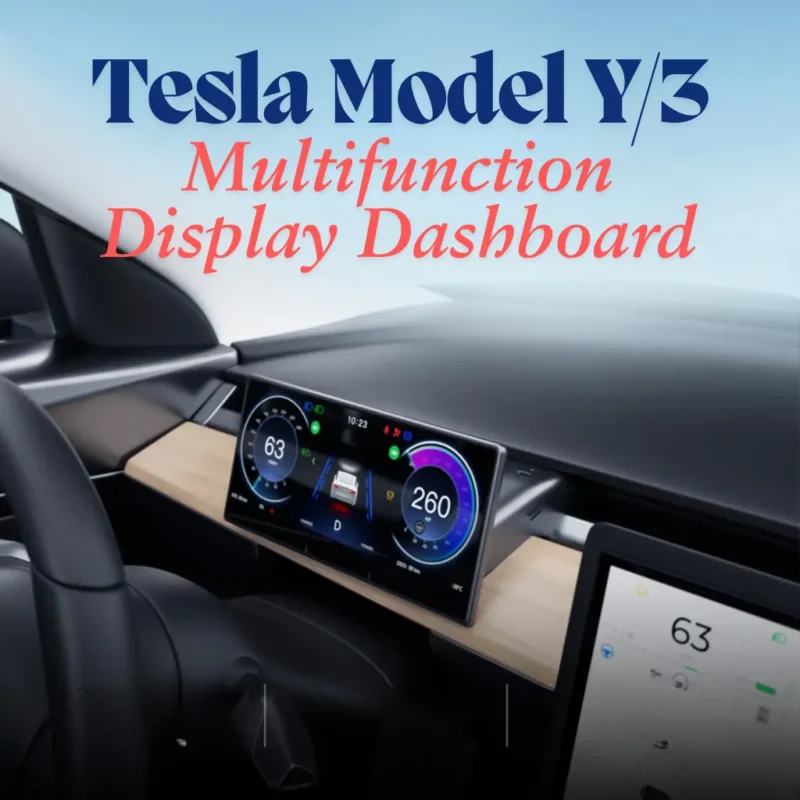 Tesla Model 3/Y LCD Instrument Cluster 8.9-inch OTA Upgrade Multi-Function Dashboard