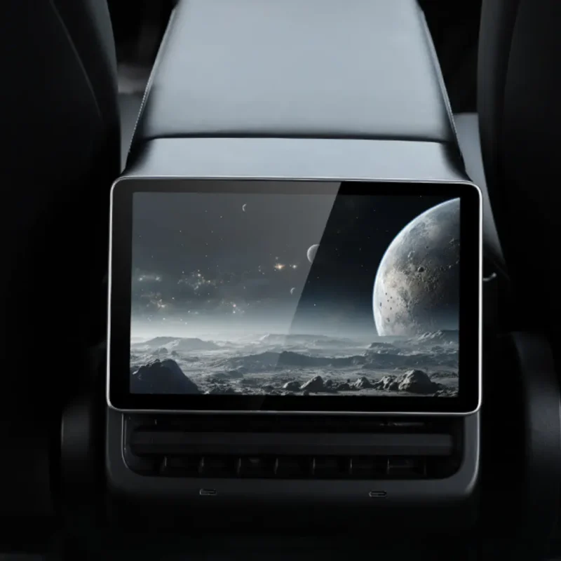 Tesla 7 rear screen